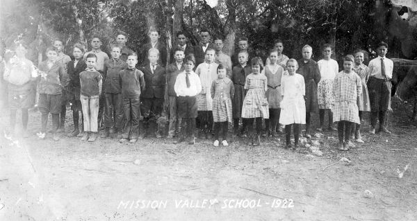 Mission Valley School 1922