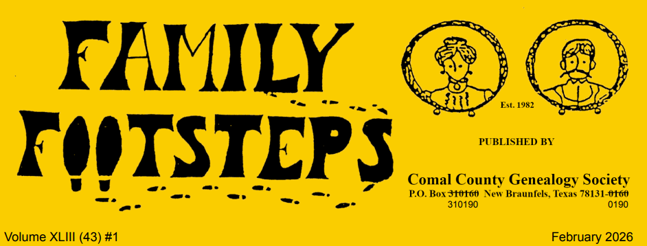 CCGS Footsteps 2026 #1 February