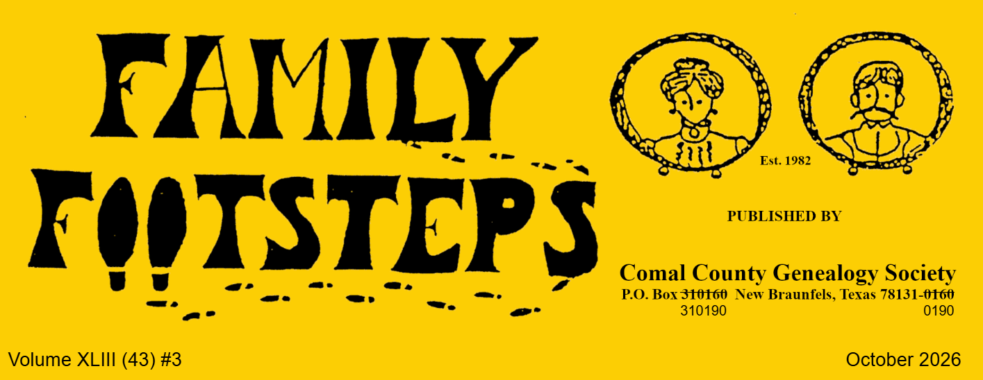 CCGS Footsteps 2026 #3 October